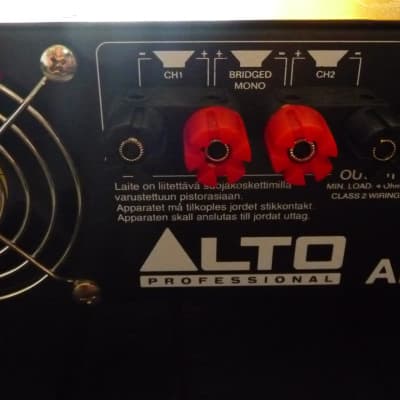 Alto Professional APX1000 Stereo Power Amplifier - Light