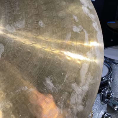 Russ McKinnon's Joe Cocker 1999-2000 World Tour Sabian 22" Heavy Ride Cymbal. Signed! 4208g image 5