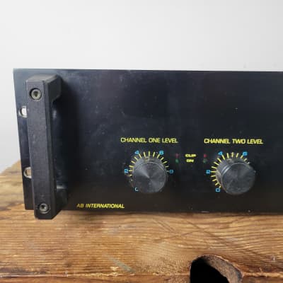 AB International Precedent Series 400 Stereo Power Amplifier | Reverb