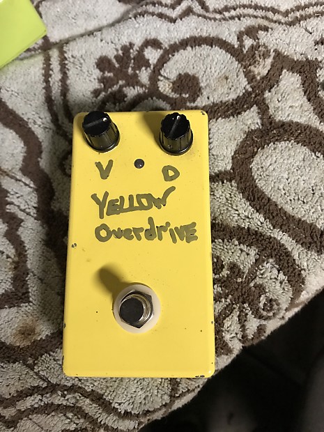Boss OD-1 clone/Build Your Own Clone Yellow Overdrive | Reverb
