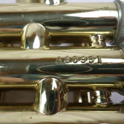 Used Bach CR-300 Cornet - Clear Laquer with Case and Accessories image 3