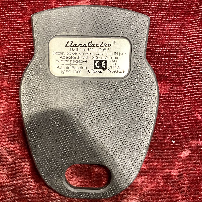 *NOS* Danelectro Mini Pedal Rubber Pad Reverb