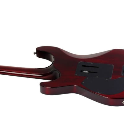 Schecter Hellraiser C-1 FR S Sustainiac Black Cherry Electric Guitar + HARDSHELL CASE! image 11