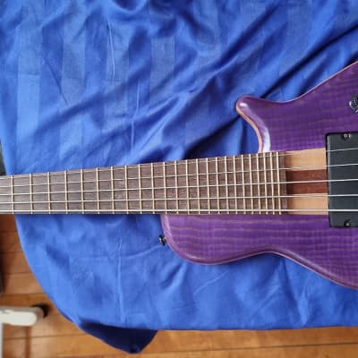 Mini Bass Guitar Custom Handmade Inspired by the "Mayones Cali" image 5