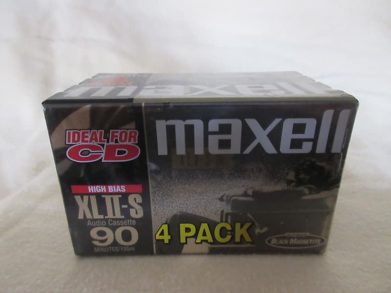 Maxell Xlii 90 Audio Cassettes High Bias 6 Pack : : Electronics