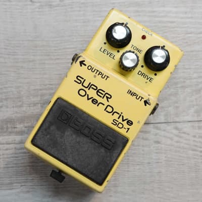 Boss SD-1 Super Overdrive 1981 - 1988 Made In Japan | Reverb