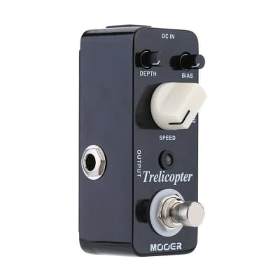 Mooer Trelicopter Classic Optical Tremolo Guitar Bass Effects Pedal True Bypass image 2