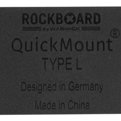 RockBoard QuickMount Type L - Pedal Mounting Plate For Standard Mini Pedals image 3