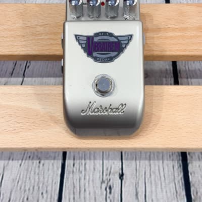 Marshall VT-1 Vibratrem Vibrato and Tremolo Pedal Silver image 1