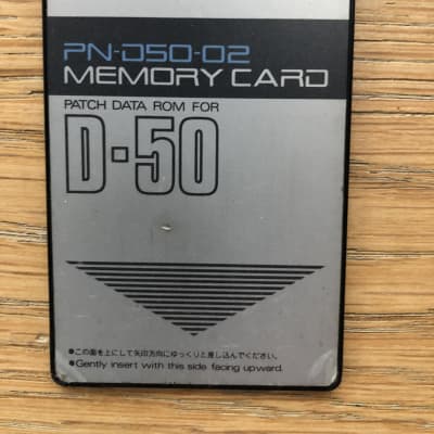 Roland D50 ROM PCM Card Set + Bonus 16 Bank RAM Card image 5
