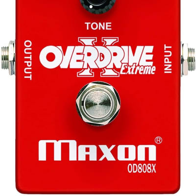 Maxon Japan OD-808X Overdrive Electric Guitar Effect Pedal image 1