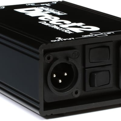 Whirlwind DIRECT2 2-channel Passive Instrument Direct Box image 1