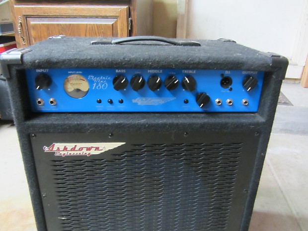 Ashdown Bass Amp Electric Blue 180 EB 15-180 Black Carpet