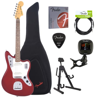 Squier Vintage Modified Jaguar Candy Apple Red w/Fender Gig