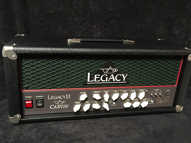 Carvin Legacy II Model VL2100 Steve Vai Signature 3-Channel 100-Watt Guitar Amp Head image 2