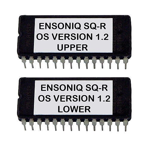 Ensoniq SQ-R Eprom firmware upgrade Latest OS version 1.02 SQR Rom image 1