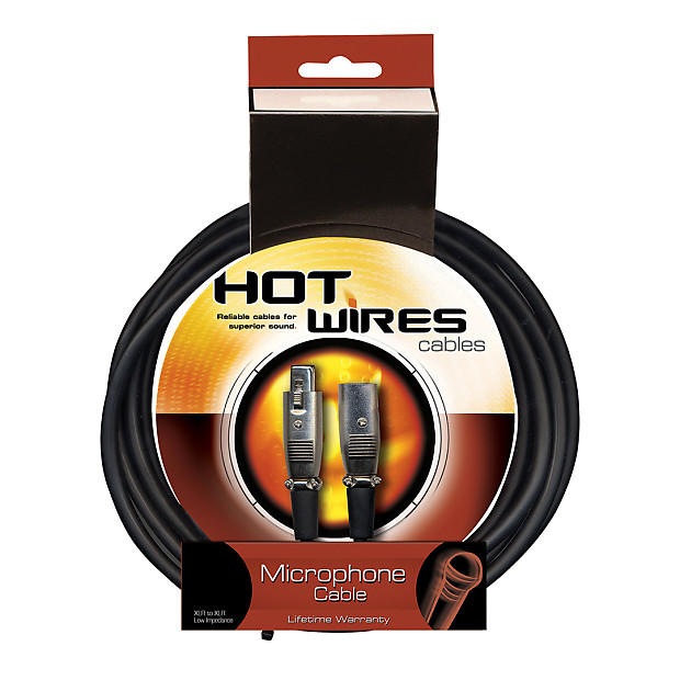 Hot Wires MC12-50 XLR Microphone Cable - 50' image 1