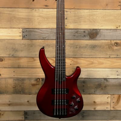 Yamaha TRBX305 5-String Bass Candy Apple Red image 4