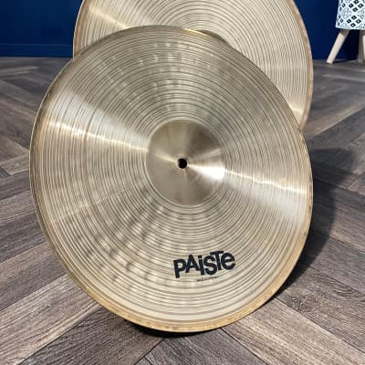 Paiste 802 Plus Hi Hats 14”/35cm Cymbals (Pair) #LA110 image 5