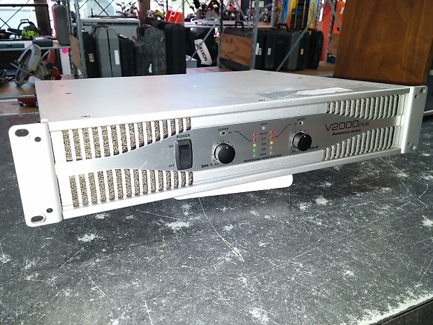 American Audio V2000 Plus Power Amplifier (Silver) | Reverb
