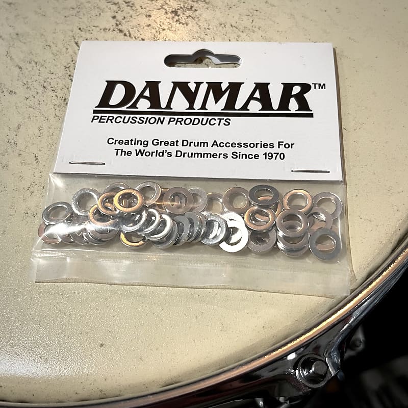 Danmar Tension Rod Washers 50-Pack for Drum Repair - Part # 529 image 1