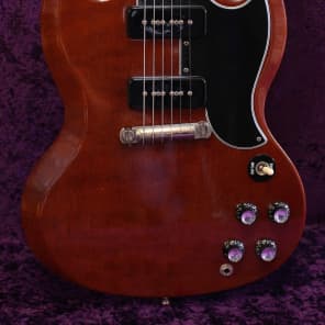 2000 Gibson CS "Art & Historic, SG Special '63 Walnut Cherry image 1