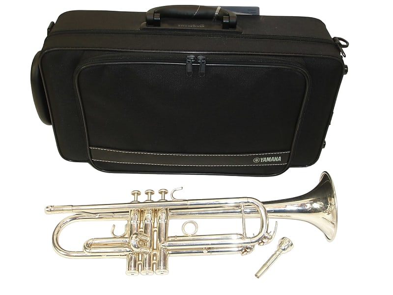 Yamaha YTR-4335GII Professional Bb Trumpet - Silver Plated w/ Case &  Mouthpiece