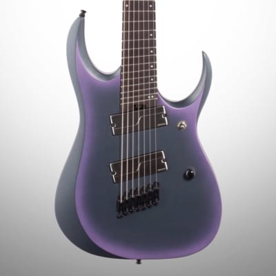 Ibanez RGD71ALMS Axion Label Electric Guitar, 7-String, Black Aurora Burst image 1