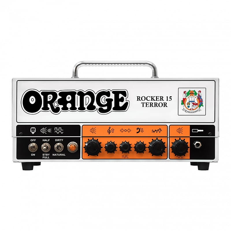 Orange Amps Rocker 15 Terror Tube Guitar Amplifier Head, 15-Watt 2-Channel image 1
