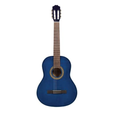 Beaver Creek BCTC901TB Classical Acoustic Guitar BCTC901 TB (Trans Blue)