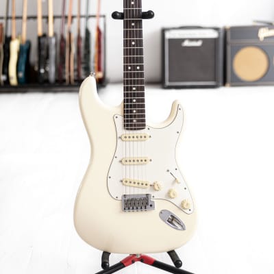 2022 Fender Jeff Beck Artist Stratocaster Hot Noiseless in Olympic White for sale