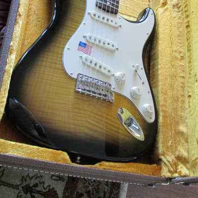 Fender 62 American Standard Custom 2006 - 2 color Sunburst Flametop image 8