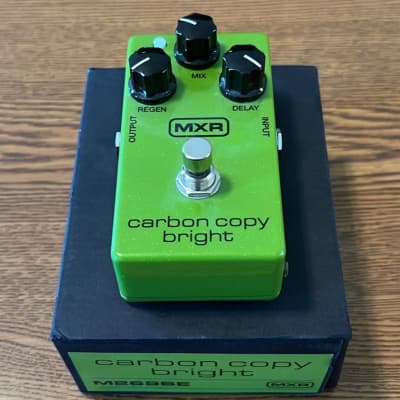 Reverb.com listing, price, conditions, and images for mxr-carbon-copy-bright-analog-delay