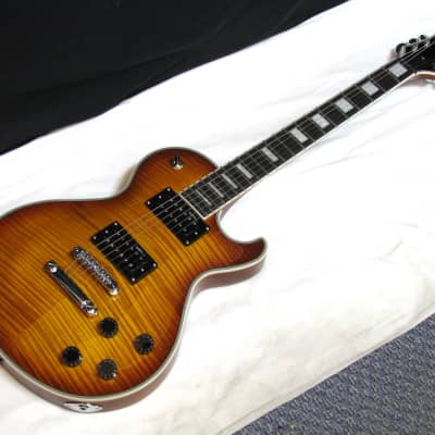 DEAN Thoroughbred Deluxe electric GUITAR - Trans Amber - NEW image 1