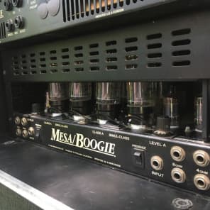 Mesa Boogie Quad Preamp/Simul-Class Stereo 295 Power Amp 1987 Black image 18