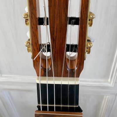 Darren Hippner Especial Barbero Flamenco Guitar Blanca 2023 Free Spanish Cejilla image 4