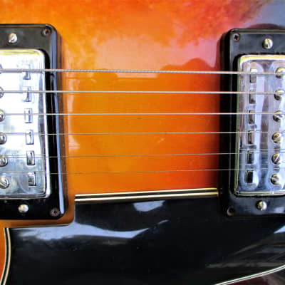 Kapa  Series 500 Guitar, 1960's,  Sunburst, 2 P.U.'s, Clean image 4