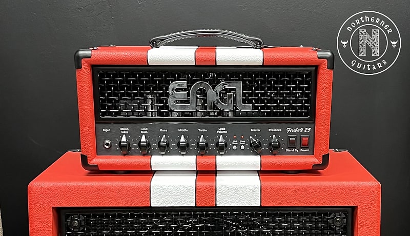 Engl Fireball 25 E633 40th Anniversary Limited Edition w/ Matching 2x12  Vertical Cab E212VHB