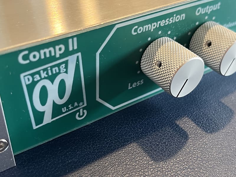 Daking Comp II (stereo VCA compressor) 2020’s Green Reverb