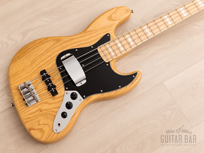 Seymour Duncan Traditional Series Jazz Bass DJ-110M Natural Ash w/ USA  Pickups, ESP-Made Japan