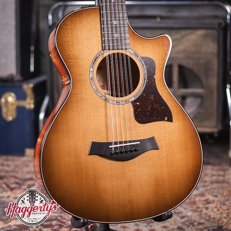 Taylor 552ce 12-String Grand Concert Acoustic/Electric Guitar | Reverb