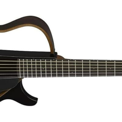 Yamaha SLG200S 6-Steel String Silent Guitar (Right-Handed, Translucent Black) image 3