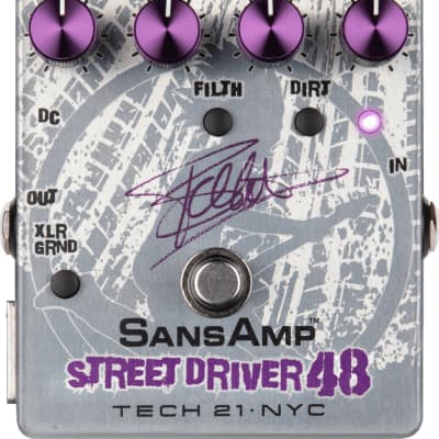 Tech 21 SansAmp Frank Bello Signature Street Driver 48 Bass Preamp Pedal image 1