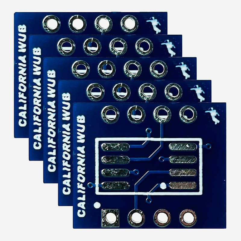 CALIFORNIA WUB 8 Pin SMT SMD IC to Through Hole Adapter PCB Reverb