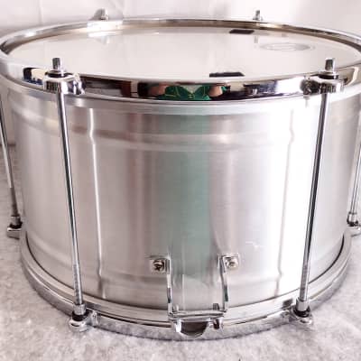 LP ALUMINUM Snare Drum 12" x 7" Brushed Aluminum image 4