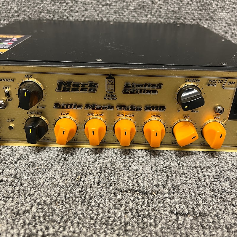 Mark Bass Golden Anniversary Ltd. Little Mark Tube 800 AS IS | Reverb