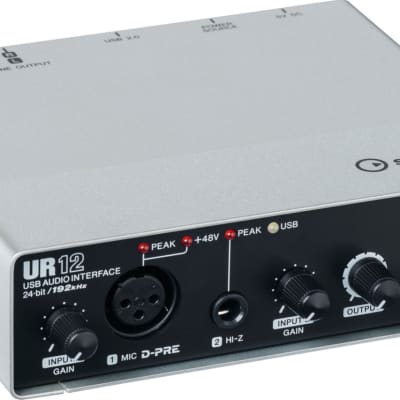 Steinberg UR12 USB 2.0 Audio Interface | Reverb