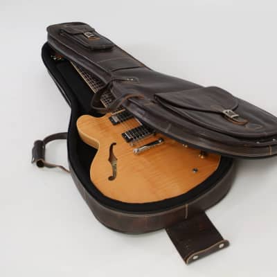 Leather Bass Guitar Strap by Harvest Fine Leather at ACCESS