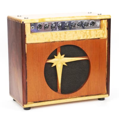 2003 Star Gain Star 30 Exotic Wood Cabinet Rare Prototype EL34 12” Combo Amplifier by Mark Sampson of Matchless image 2