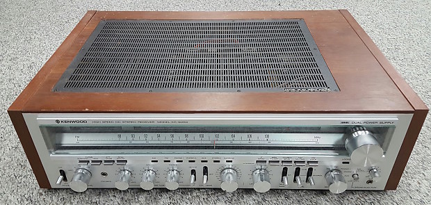 Kenwood KR-9050 Stereo Receiver Silverface image 1
